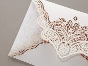 Thiệp cưới D416023 laser