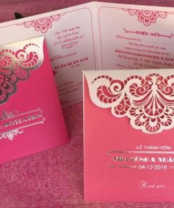 in thiệp giá rẻ GR3021 màu hồng