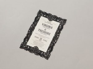 Thiệp cưới sang trọng LI16049