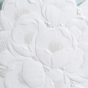 Thiệp cưới P859 dập nổi 3D