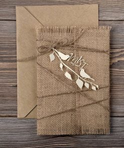 Thiệp cưới phong cách cổ điển TGTD005