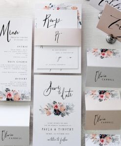 Thiệp cưới TGTD015 font chữ đạo đáo