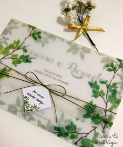 Thiệp cưới độc đáo nhẹ nhàng tinh khôi TGTD016