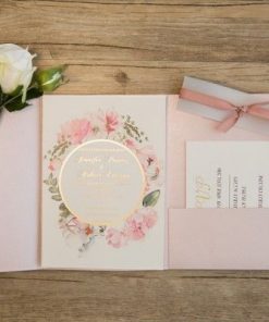 Thiệp cưới lãng mạn & ấn tượng TGTD023