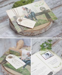 Thiệp cưới TGTD066 điểm nhấn sáng tạo