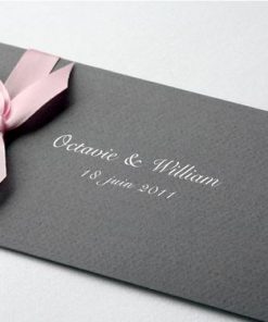 Thiệp cưới TGTD091 giấy gân cùng màu sắc hiện đại