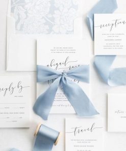 Thiệp cưới TGTD108 họa tiết hoa mẫu đơn ấm áp