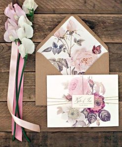 Thiệp cưới TGTD119 cổ điển & trang nhã