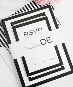 Thiệp cưới TGTD139 nổi bật và ấn tượng hiện đại