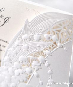 Thiệp cưới độc đáo dập nổi IWP14005