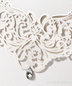 Thiệp cưới đính pha lê IWP14010