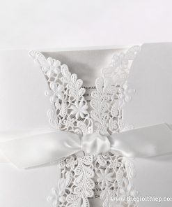 Thiệp cưới BH1646 cắt laser đẹp