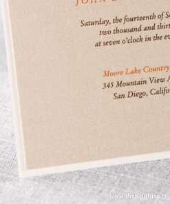 Cận cảnh Thiệp cưới BH1659 từ hàn quốc