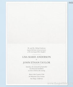 Thiệp cưới cao cấp IWP14097