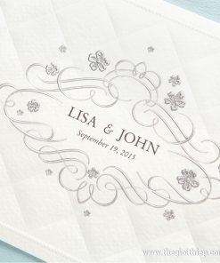 Thiệp cưới IWP14097 gân nổi