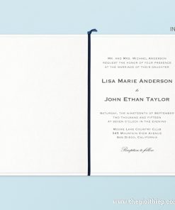 Thiệp cưới sang trọng IWP14098