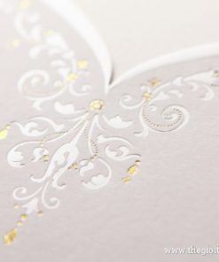 Thiệp cưới BH2129 ép kim