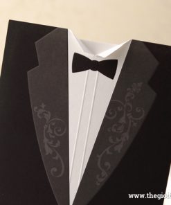 Thiệp cưới BH2129 áo chú rể