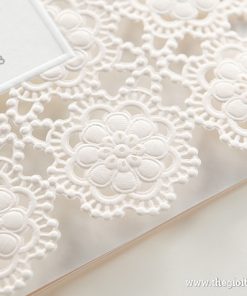 Thiệp cưới BH6023 dập nổi cắt laser 3D