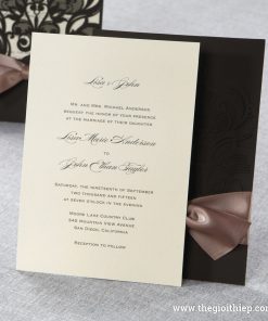 Bên trong của Thiệp cưới IWP14041