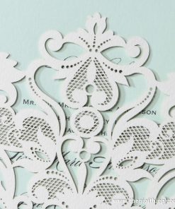 cận cảnh thiệp cưới PK874 đẹp sang trọng