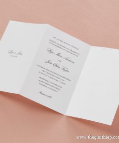 Nộ dung gập 3 Thiệp cưới BH4061