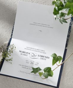 Bên trong thiệp cưới BH5158 đẹp