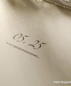 cận cảnh mẫu Thiệp cưới BH7201