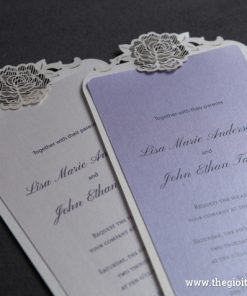 Thiệp cưới BS12001 sang trọng