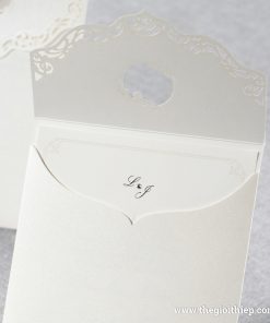 Thiệp cưới IWP14003 khi mở ra