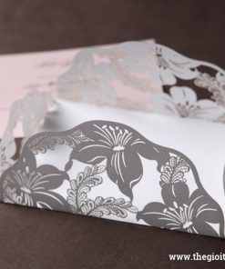 Thiệp cưới PK845_WH 3D khi mở ra