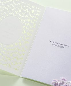 Thiệp cưới BH5023 khi mở ra