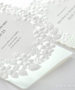 Phôi Thiệp cưới BH6010 dễ thương