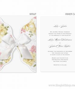 Bộ Thiệp cưới độc đáo IWP14101