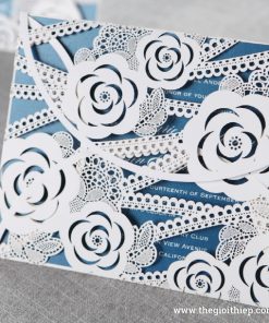 Thiệp cưới sang trọng nhất PK842_WH