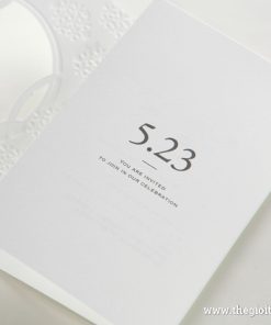 Thiệp cưới BH6008 khi mở ra