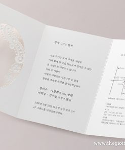 Nhận in Thiệp cưới hàn quốc BH8218