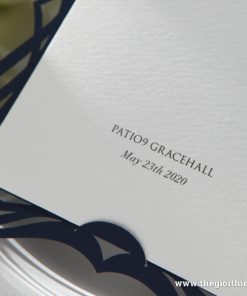 Thiệp cưới giấy gân nổi BH5088