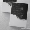 Thiệp cưới PK822_WH đen sang trọng quý phái