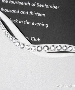 Thiệp cưới PK822_WH điểm nhấn đẹp