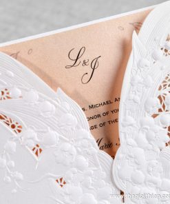 cận cảnh Thiệp cưới tuyệt đẹp PK854