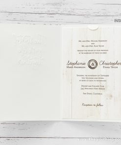 Thiệp cưới IWP14117 khi mở ra