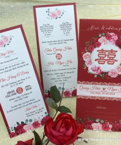 Thiệp cưới TGTGR1904 in offset