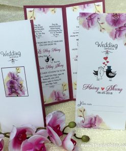 Thiệp cưới giá rẻ TGTGR1905 in offset