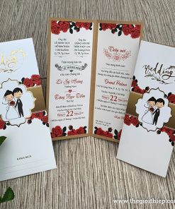 Thiệp cưới TGTGR2005 in offset