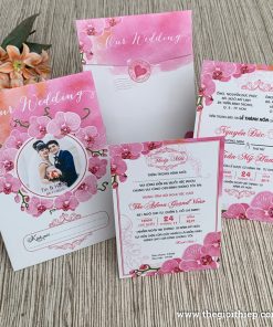 Thiệp cưới TGTGR2011 in hình CDCR