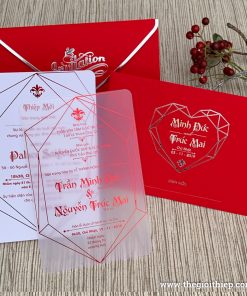 Thiệp cưới TGTGR2023 tươi tắn & may mắn